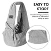 Cotton Pet Carrier Sling Bag for Small Dogs and Cats