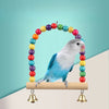 Wooden Bird Swing Toy for Parrots