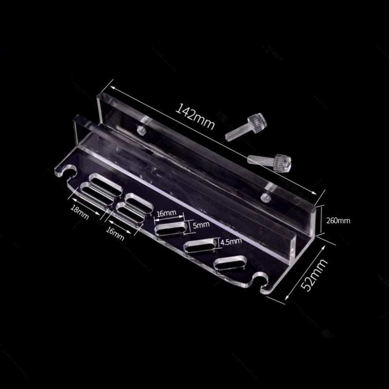 Organisateur d'outils pour aquarium en acrylique