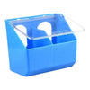 Hängender Vogeltränke- und Futterautomat mit transparentem Deckel