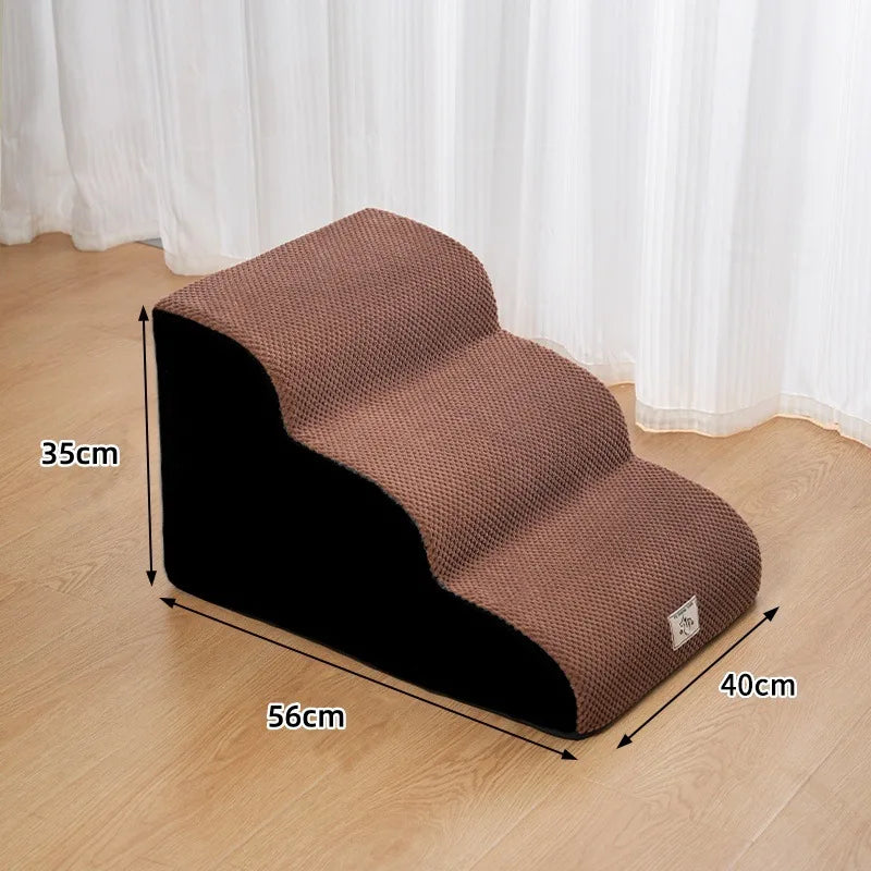 Detachable Washable Pet Stairs for Bed & Sofa