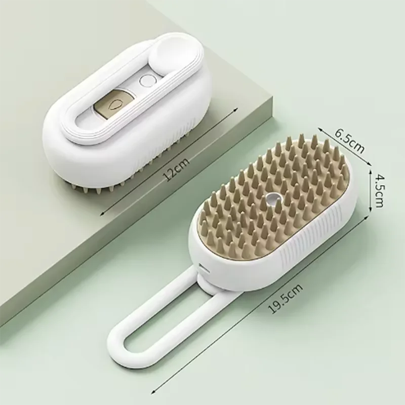 Peigne & Brosse de Bain Double Action pour Animaux