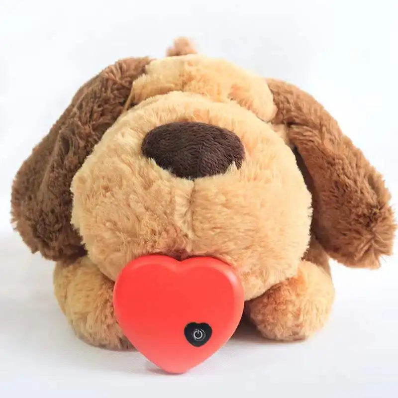 Calming Heartbeat Plush Dog Toy