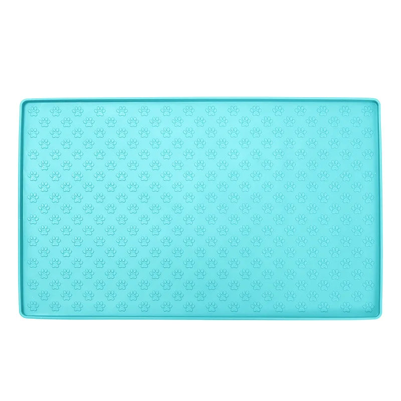 Alfombrilla de Silicona Impermeable para Alimentación de Mascotas