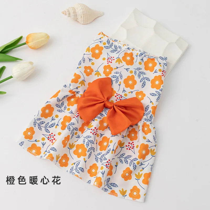 Flower Princess Dress for Small Dogs