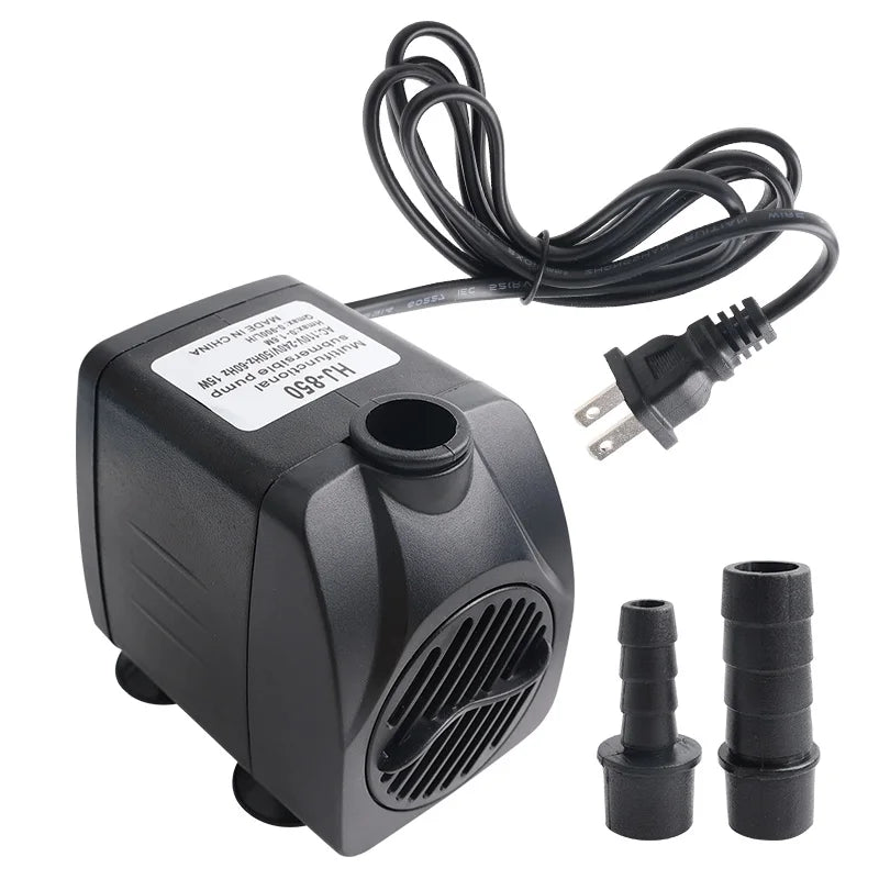 Submersible Water Pump for Water Gardens, Hydroponics, and Fountains