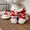 Summer Dog Polo Shirt With Stripe Cooling Vest