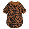 Leopard Print Dog Pullover Sweater