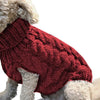 Classic Knitted Turtleneck Sweater for Small Dogs and Cats