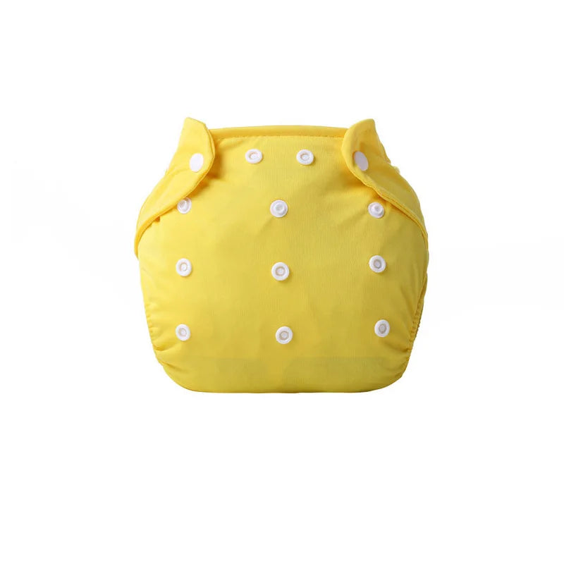 Eco-Friendly Reusable Cotton Cloth Diapers with Adjustable Fit