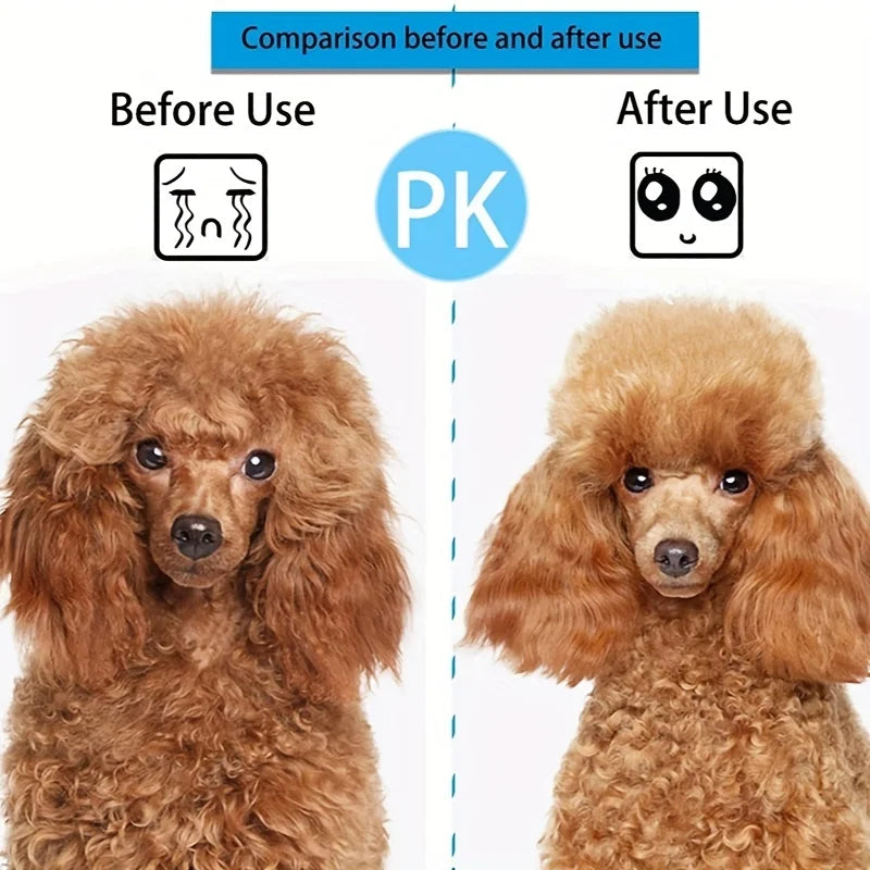 Cepillo de Aseo para Perros con Autolimpieza