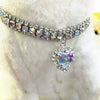 Love Water Drop Diamond Pet Necklace for Cats and Dogs