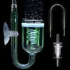 Aquarium CO2 Diffuser with Suction Cup