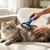 Double-Sided Undercoat Rake for Dogs and Cats