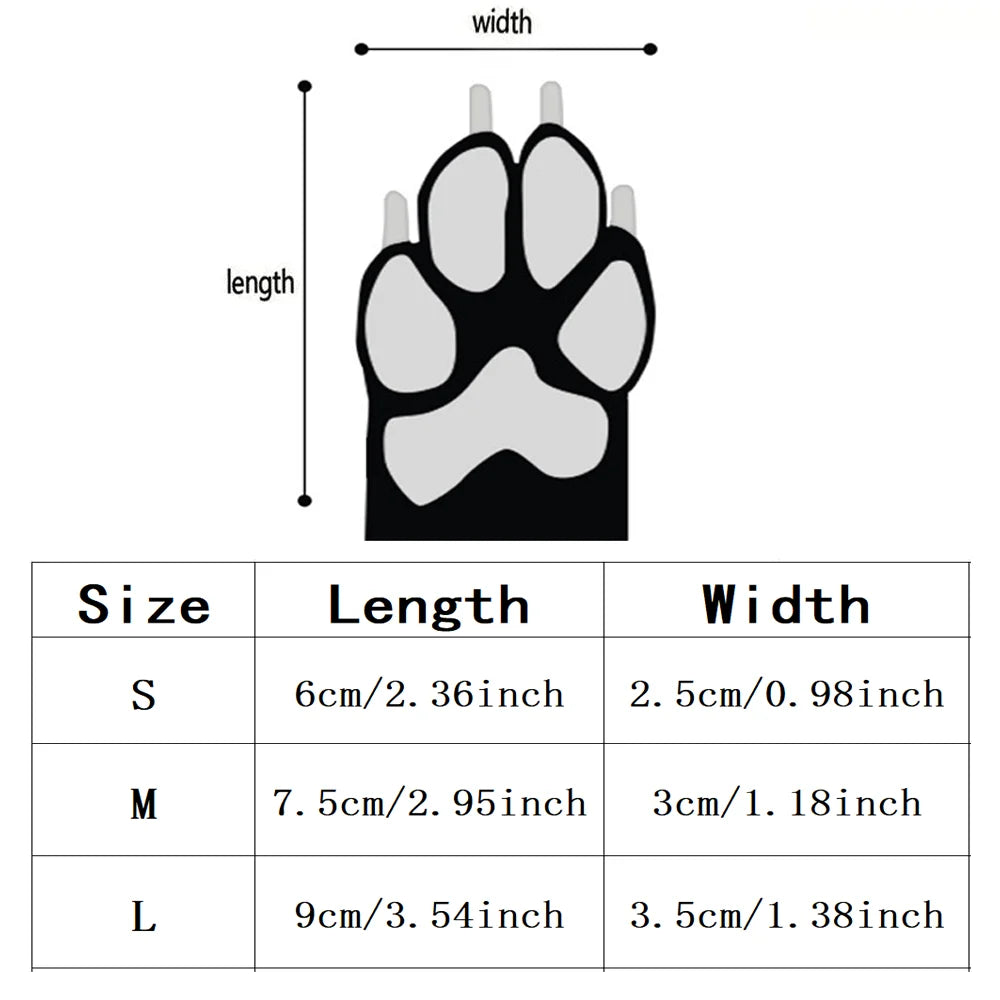 Non-Slip Cotton Pet Socks for Dogs & Cats (4-Pack)