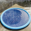 Inflatable Pet Splash Pad with Non-Slip Cooling Surface