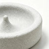 Natural Pumice Bird Feeding Bowl with Anti-Spill Design