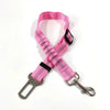 Reflective Adjustable Dog Car Seat Belt with Bungee Harness