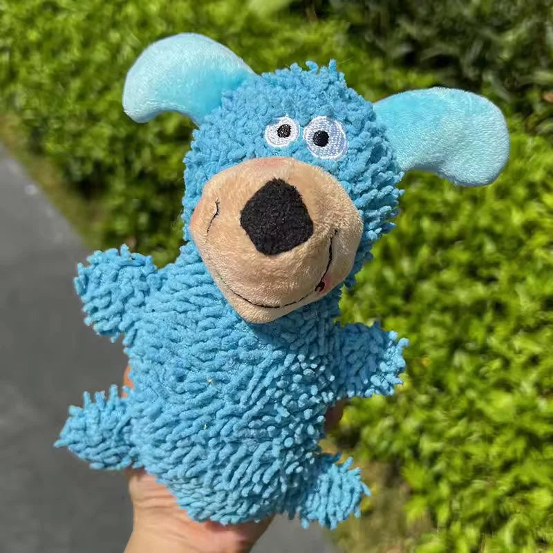 Soft Plush Squeaky Dog Toy for Teething Puppies and Small Dogs
