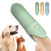 Brosse à dents en silicone 360° pour doigts, pour chiens et chats