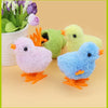 Wind Up Plush Chick Cat Toy - Interactive Cartoon Toy