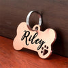 Personalized Stainless Steel Pet ID Tag with Custom Engraving