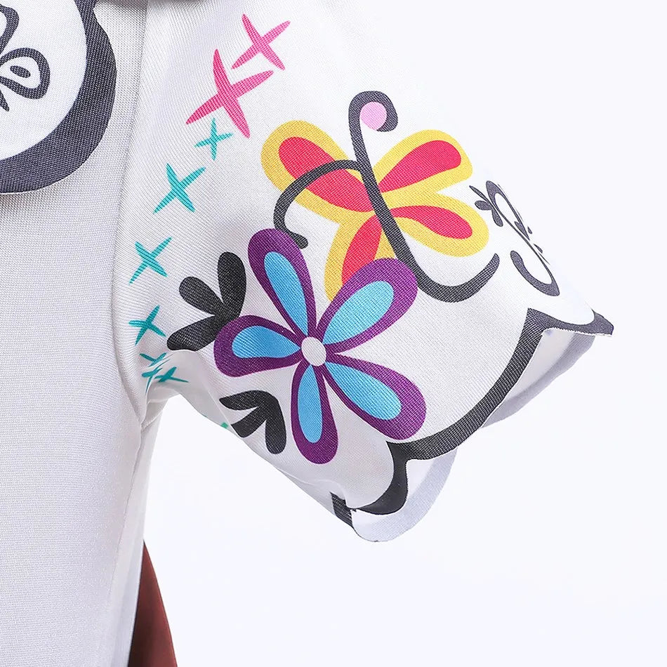 Floral Print Princess Dress for Girls, Inspired by Mirabel