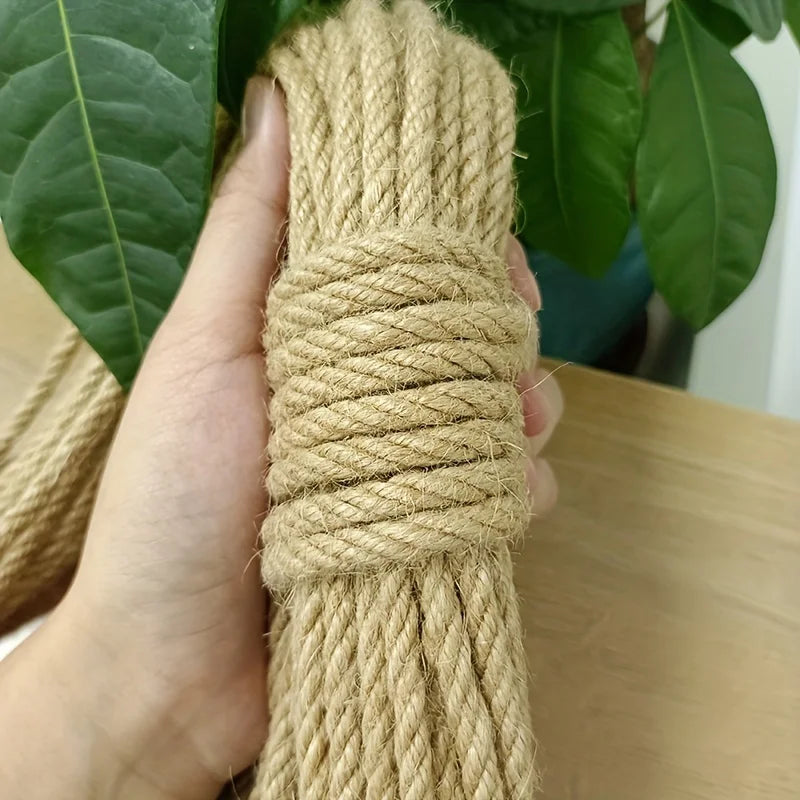 Poteau Grattoir pour Chat en Corde de Sisal Naturel