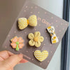 Adorable Clip-On Pet Hair Bows for Dogs and Cats (Set of 5)