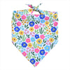 Floral Dog Bandanas with Adjustable Fit