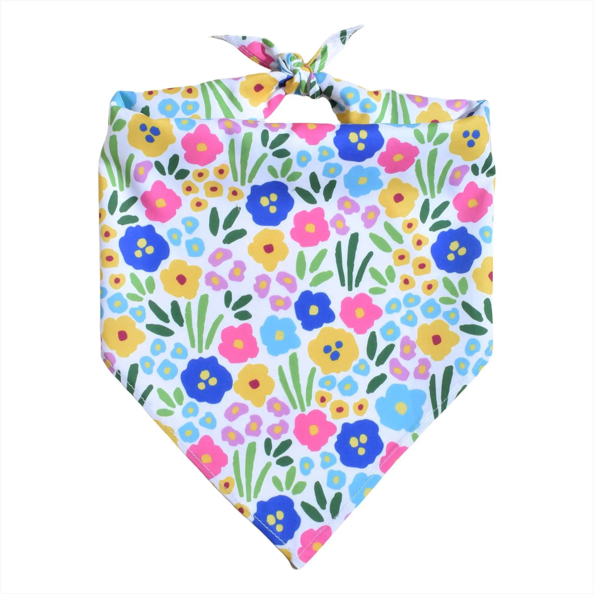 Floral Dog Bandanas with Adjustable Fit
