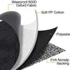 Premium Waterproof Dog Car Seat Cover with Safety Strap