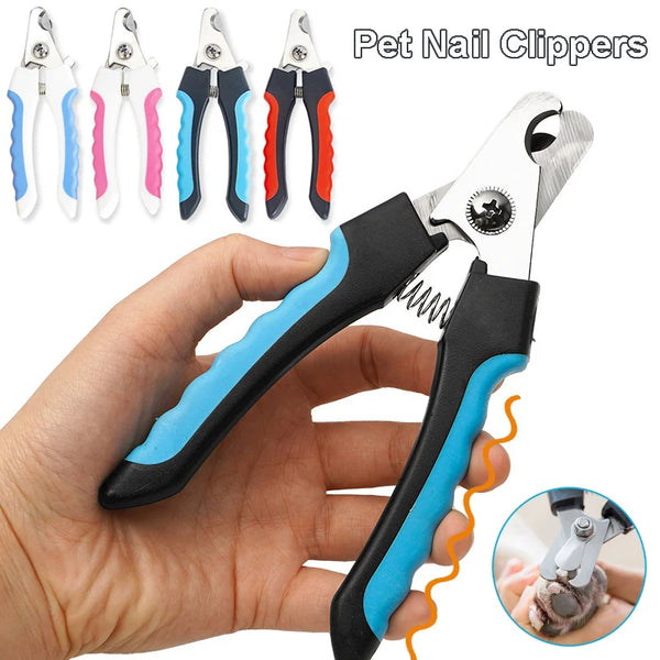 Large Dog Nail Clippers Stainless Steel Grooming Scissors