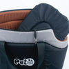 Transporteur pour animaux de compagnie à parois souples avec coussinet intérieur ajustable