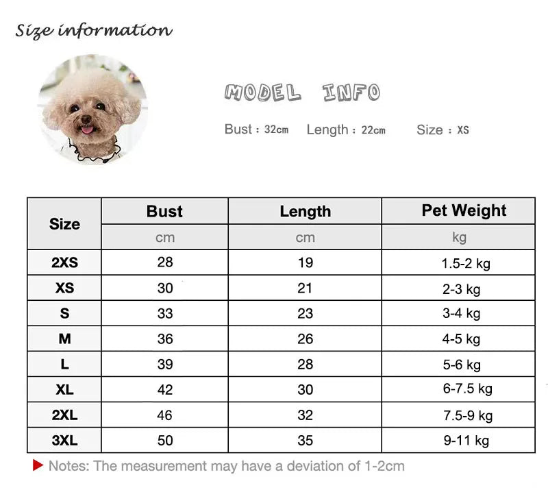 Cozy Heart Print Waffle Vest for Small Dogs