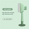 Self-Cleaning Pet Grooming Brush with One-Button Hair Release