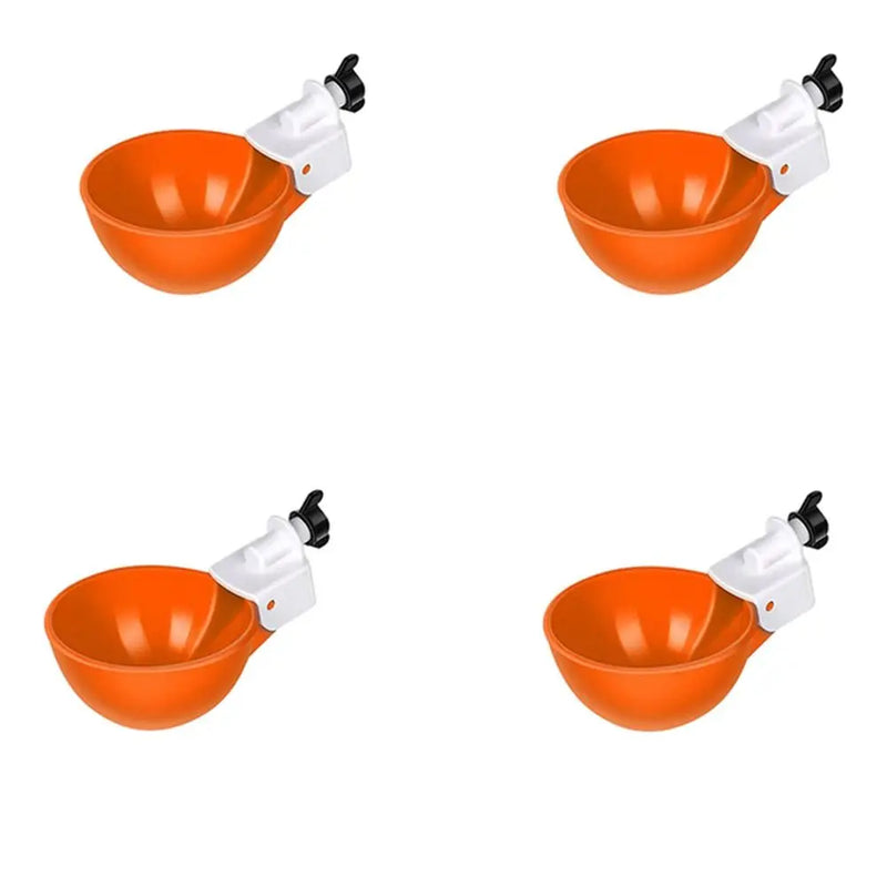 Automatic Chicken Waterer Cups - 4 Pack