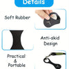 Hands-Free Silicone Dog Poop Bag Holder with Clip