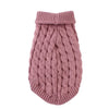 Classic Knitted Turtleneck Sweater for Small Dogs and Cats