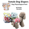 Reusable Washable Dog Diapers for Female Dogs in Heat