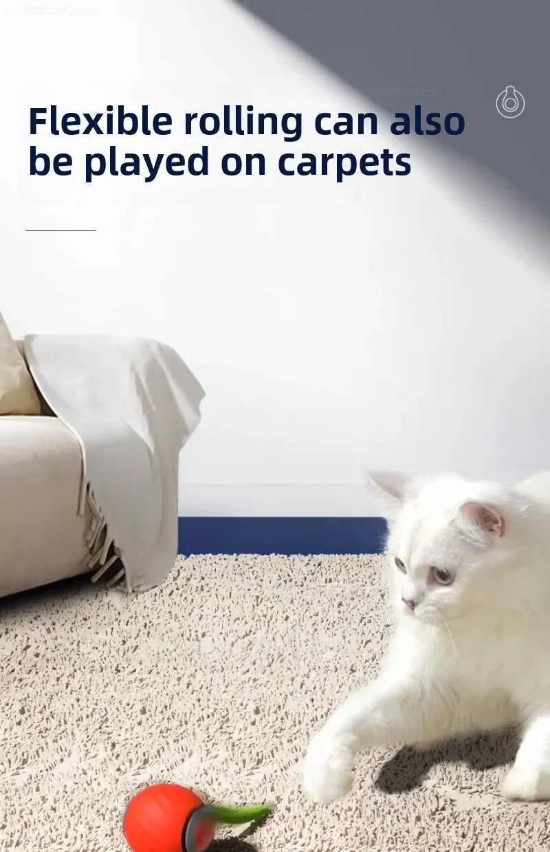 Xiaomi Interactive Cat Toy Ball USB Rechargeable Tail Toy