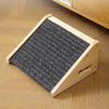 Solid Wood Pet Stairs with Non-Slip Steps for Small Dogs & Cats