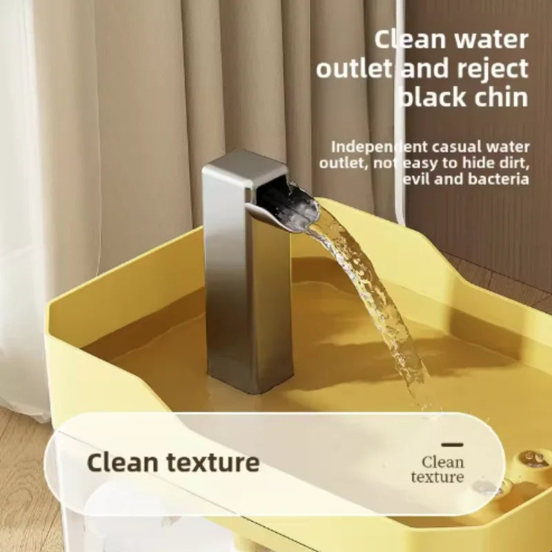 USB Cat Water Fountain with Auto Filter and Recirculating Pump