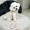 Sakura Princess Floral Dog Dress for Small Breeds