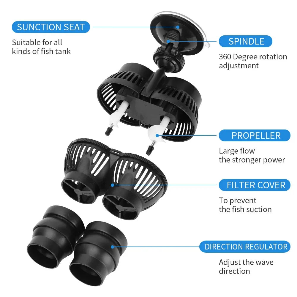 Aquarium Wave Maker Pump for Water Circulation