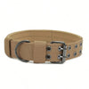 Heavy-Duty Nylon Dog Collar with Padded Lining and Metal Buckle