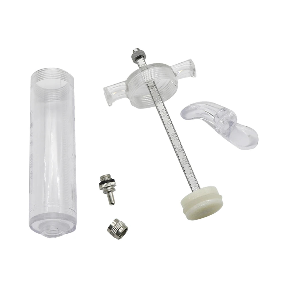 Manual Bird Feeding Syringe with Stainless Steel Elbow Tube