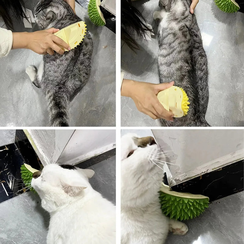 Katzen-Bürste & Massagegerät