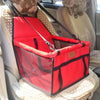 Double-Walled Pet Car Seat with Mesh Storage