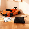Supercar Cat Bed with Removable Cushion
